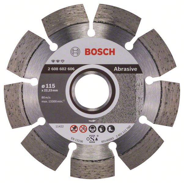 Diamantový rezací kotúc Expert for Abrasive 115 x 22,23 x 2,2 x 12 mm