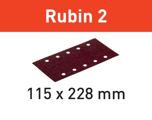 Brúsny pruh STF 115X228 P80 RU2/50 Rubin 2