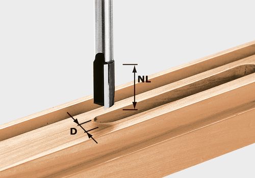 Drážkovacia fréza HW S12 D16/45