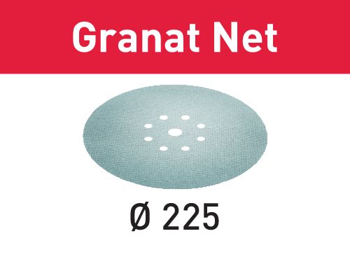 Sietové brúsne prostriedky STF D225 P400 GR NET/25 Granat Net