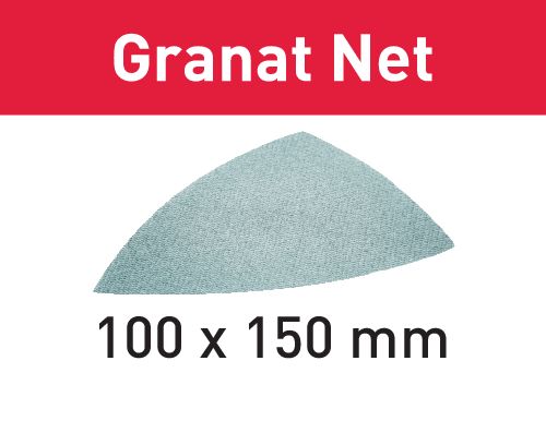 Sietové brúsne prostriedky STF DELTA P100 GR NET/50 Granat Net